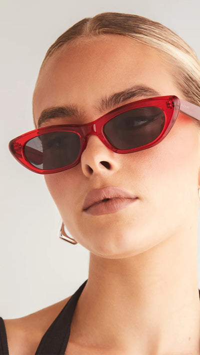 Load image into Gallery viewer, The Caroline Sunglasses - Ruby
