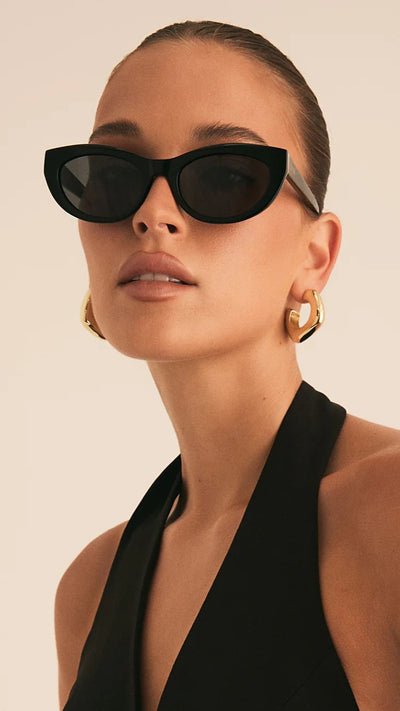 Load image into Gallery viewer, Estella Sunglasses - Black - Billy J
