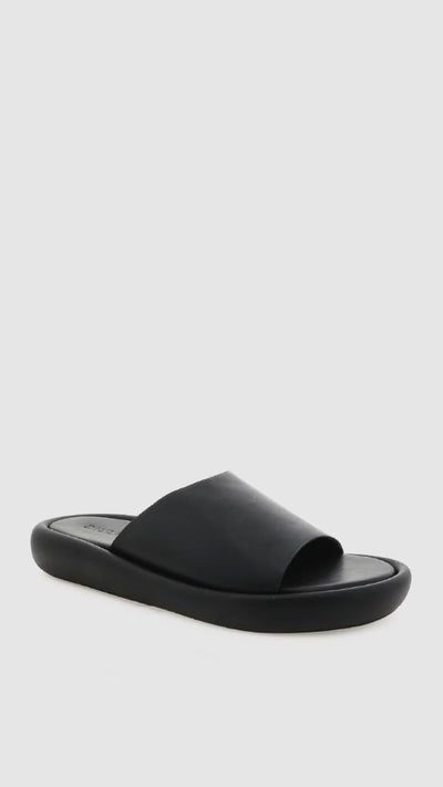 Load image into Gallery viewer, Nellie Sandals - Black - Billy J
