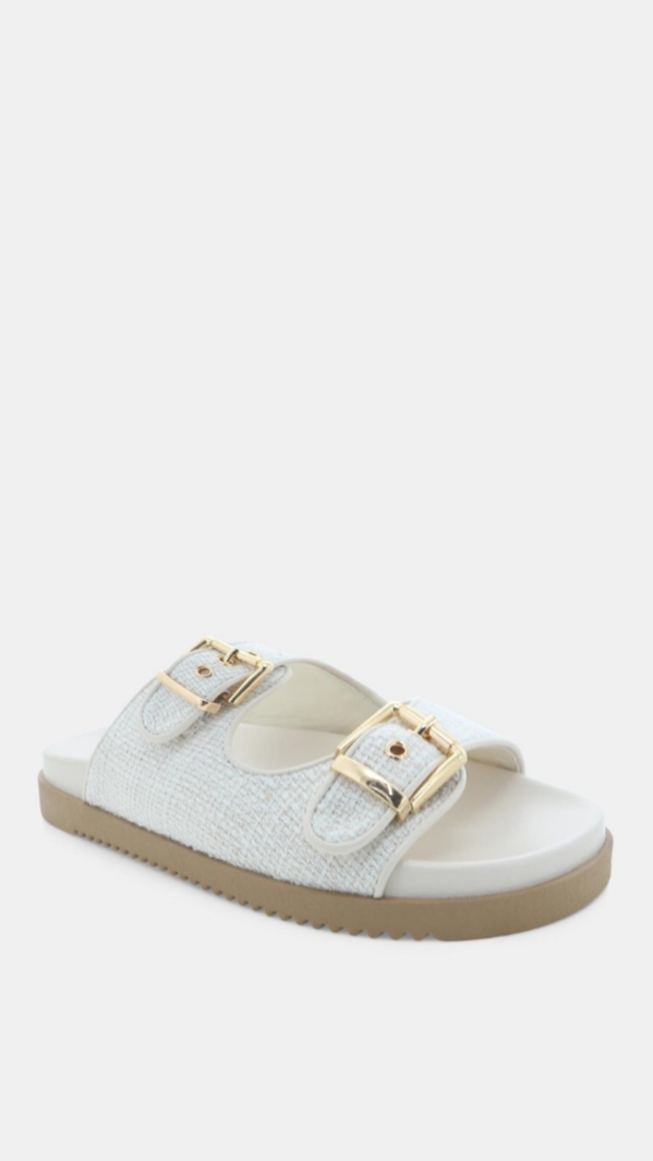 Avalynn Slide - Cream Boucle - Billy J