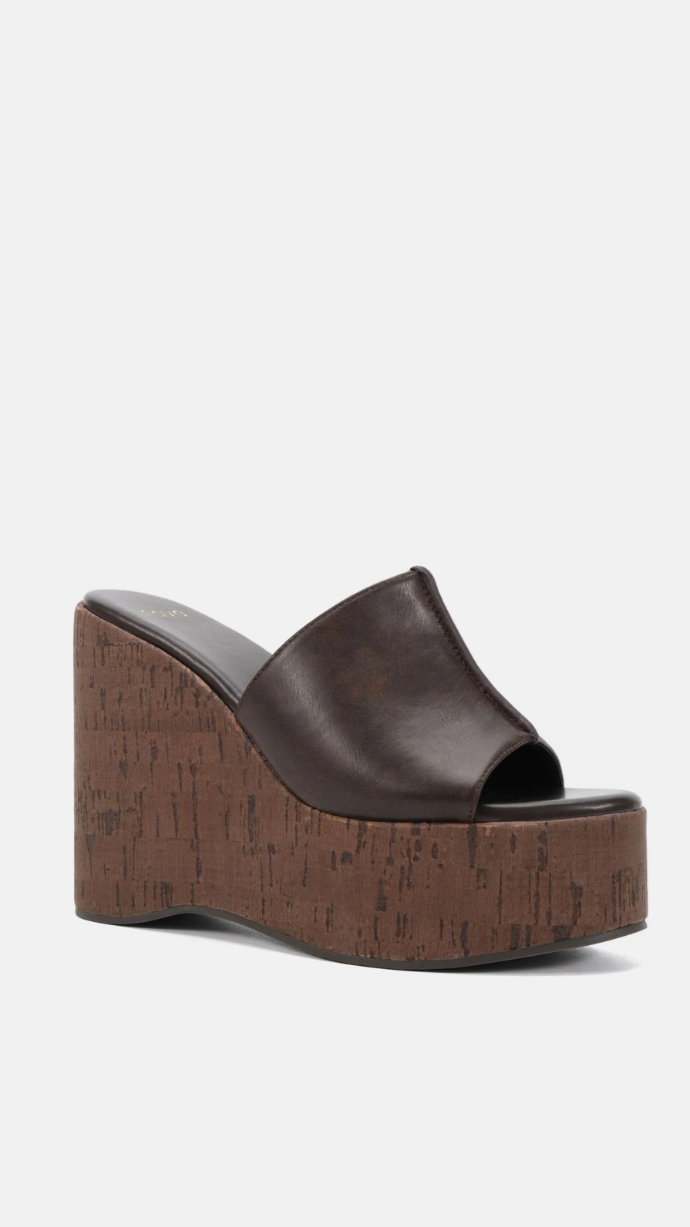 Wolfgang Wedge Heels - Espresso