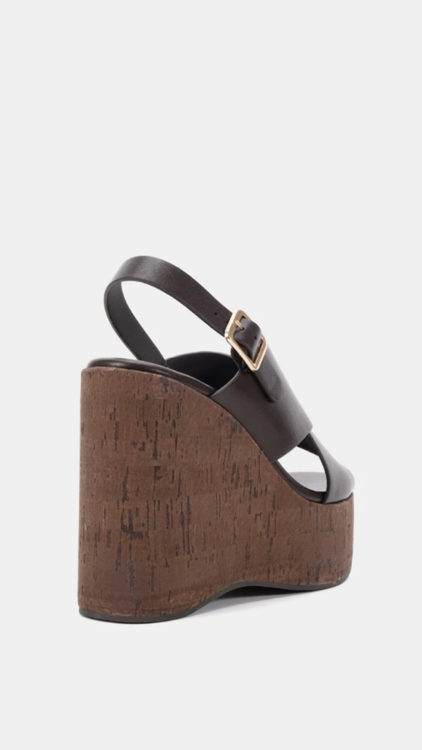 Bambola Wedge Heels - Espresso