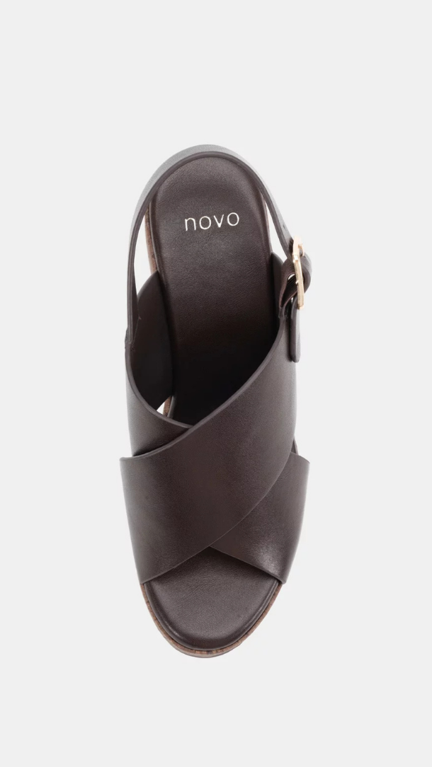 Bambola Wedge Heels - Espresso - Billy J