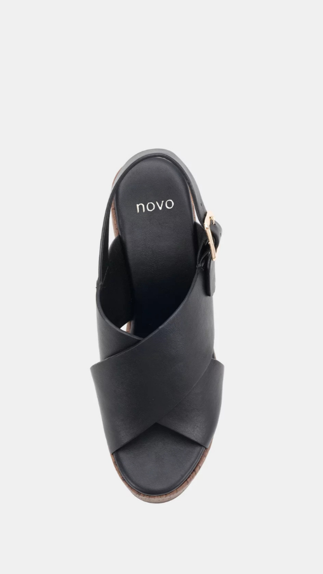 Bambola Wedge Heels - Black