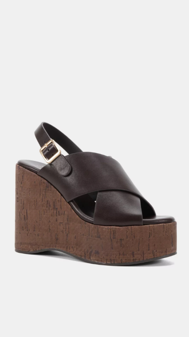Bambola Wedge Heels - Espresso