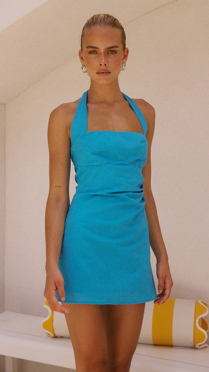 Murilo Mini Dress - Blue