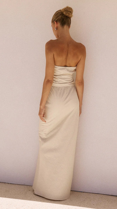 Load image into Gallery viewer, Murilo Maxi Skirt - Sand - Billy J
