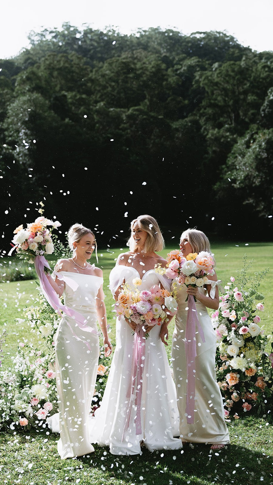 Biodegradable Confetti Cannon – White Circles - Billy J