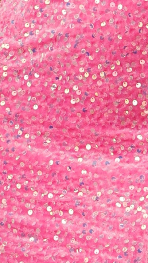 Cadelaria Sequin Mini Dress - Pink