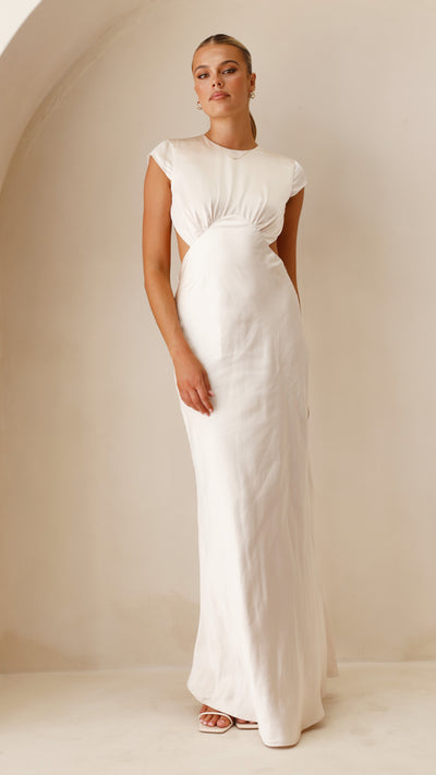 Load image into Gallery viewer, Kate Maxi Dress - Champagne - Billy J
