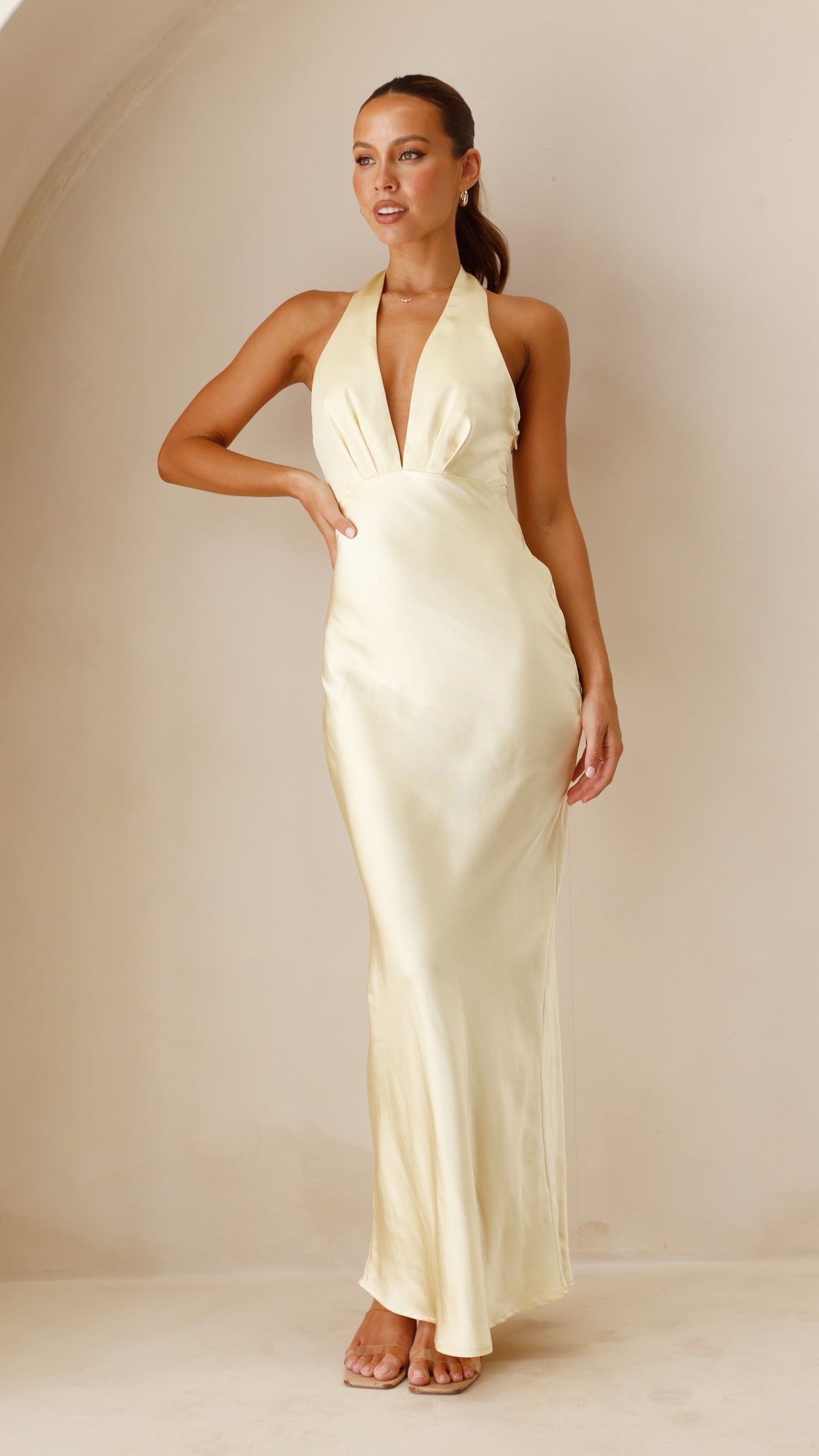 Chloe Maxi Dress - Yellow - Buy Women's Dresses