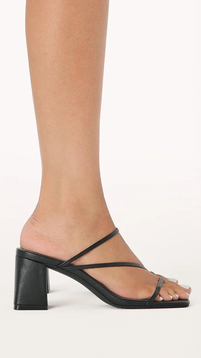 Load image into Gallery viewer, Yazmin Heel 2.0 - Black - Billy J
