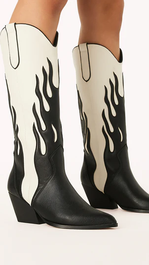 Zarina Boots - Black Ivory
