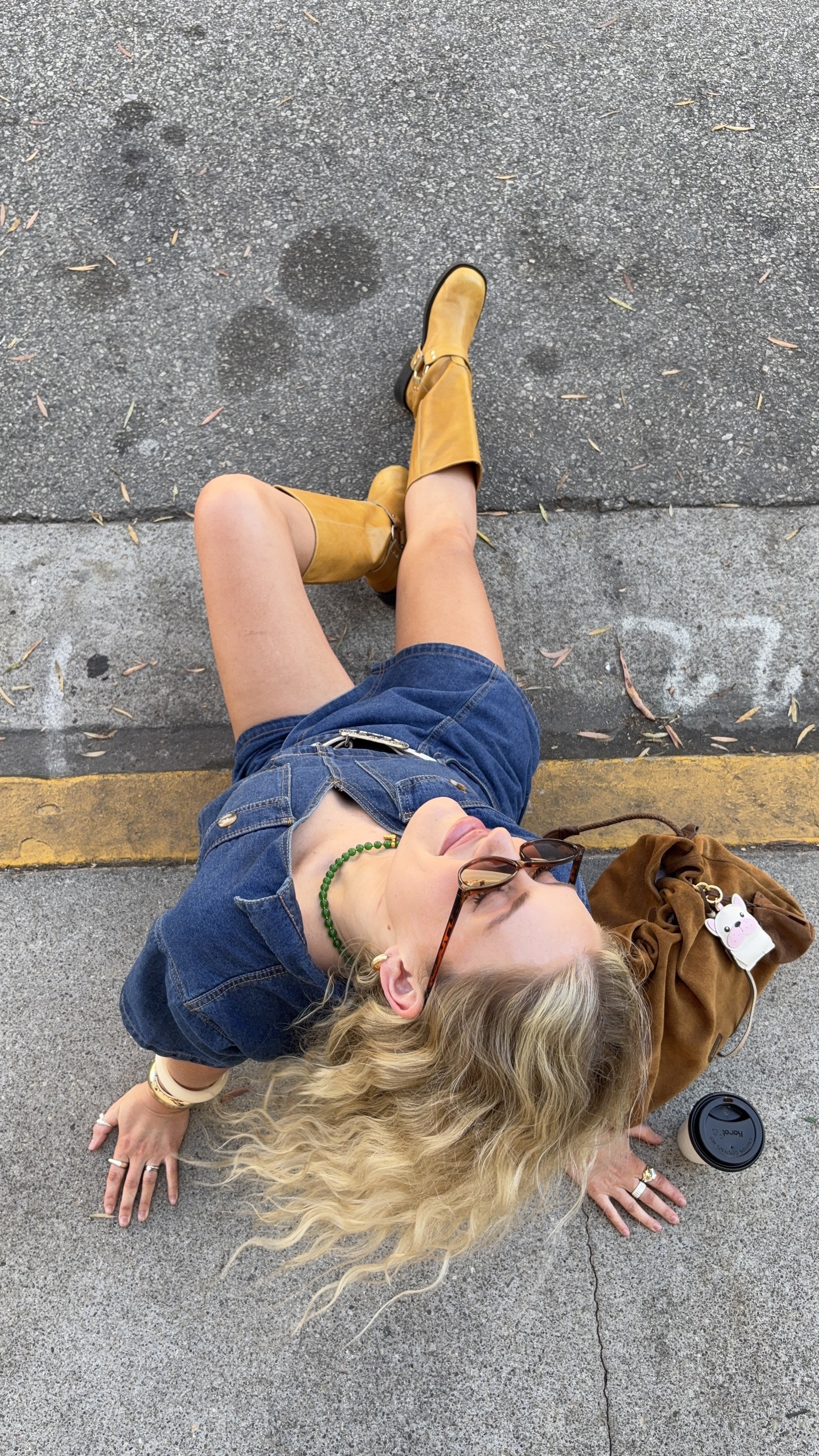 Olivia Top and Skort Set - Dark Denim - Billy J