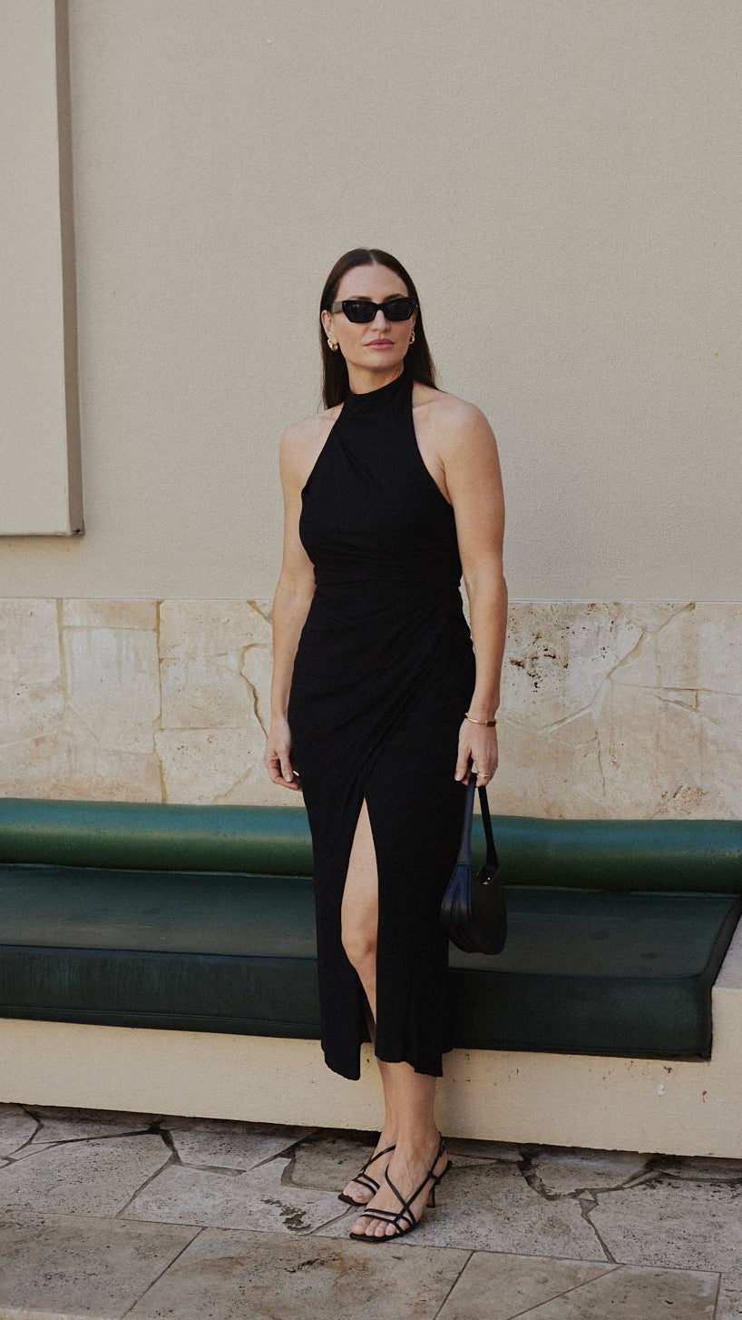 Nicole Maxi Dress - Black