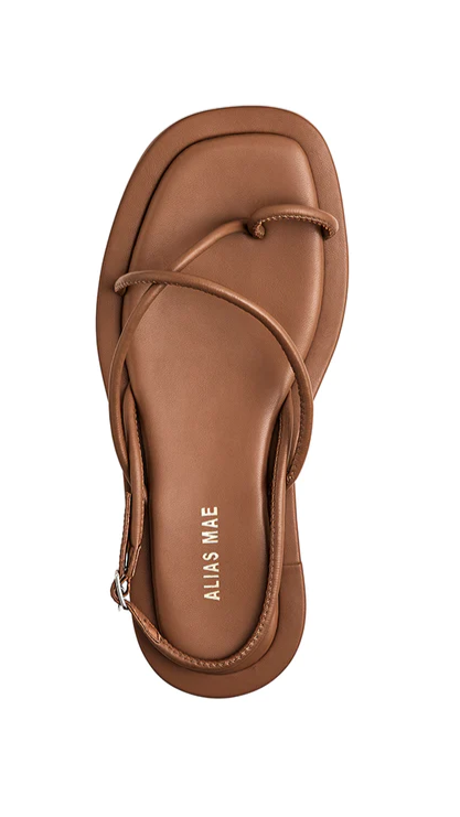 Kendall Sandal - Pecan Leather