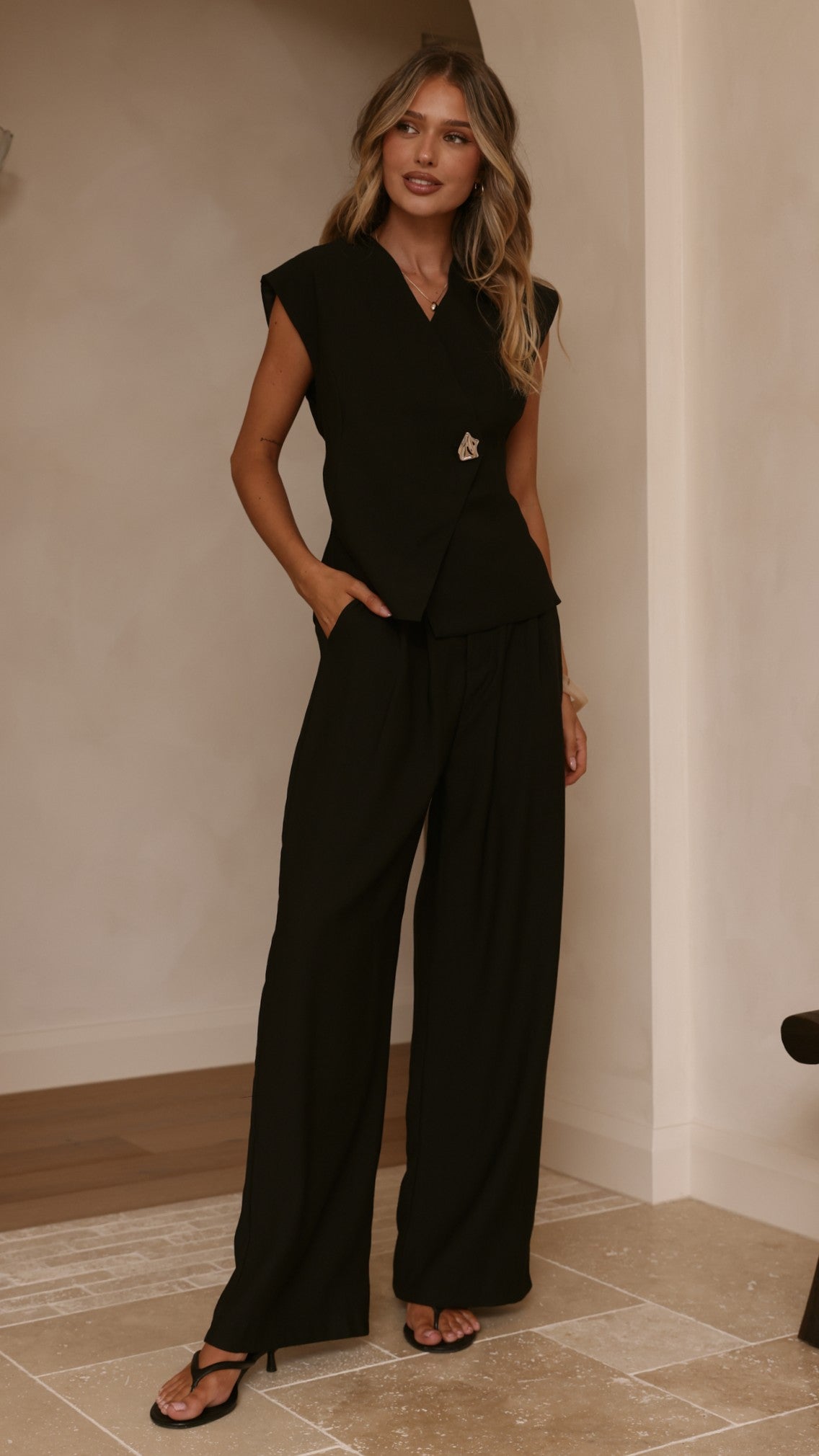 Zahira Pants - Black - Billy J