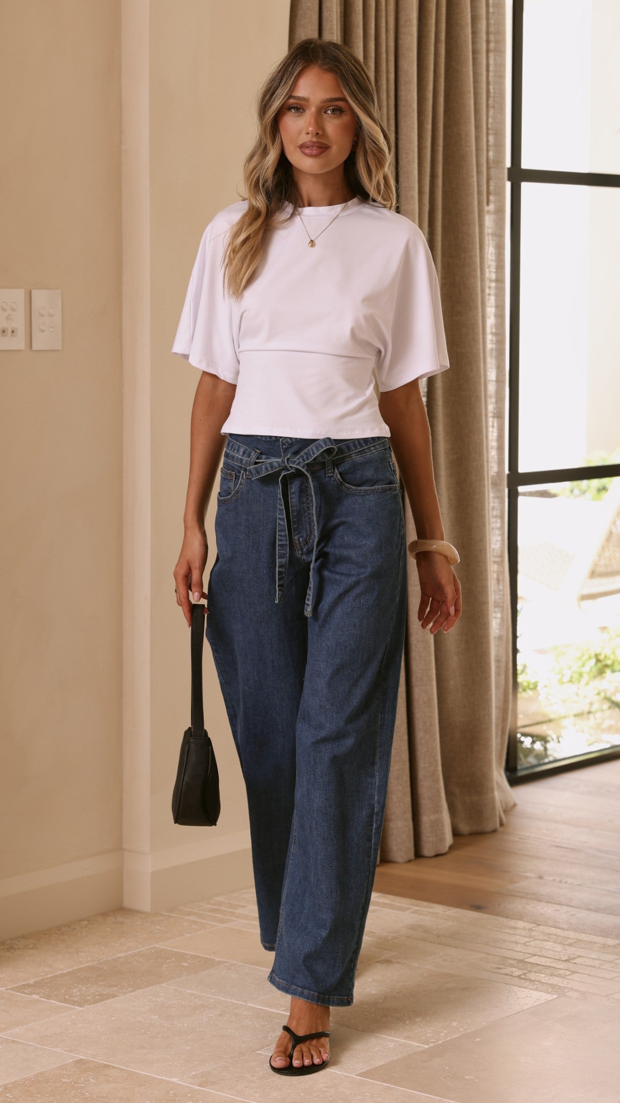 Ailani Top - White - Billy J