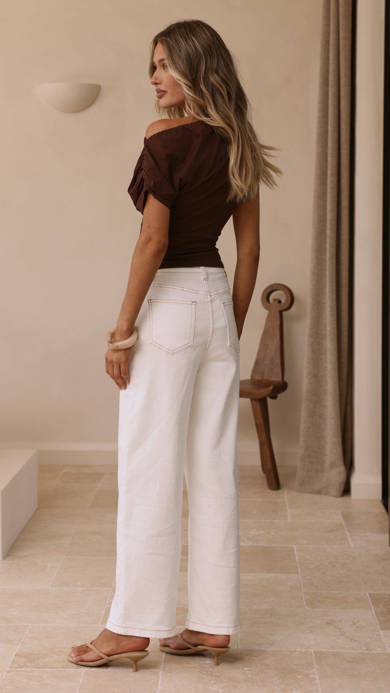 Millie Top - Chocolate - Billy J