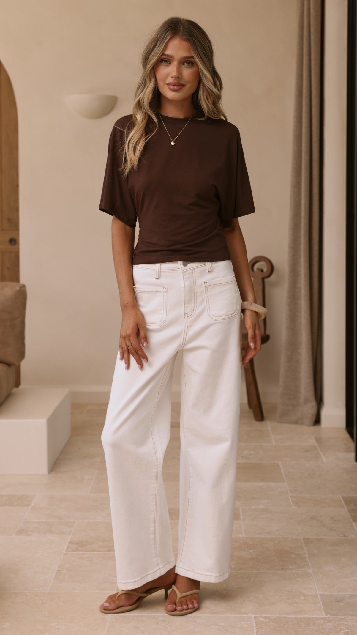 Ailani Top - Chocolate - Billy J