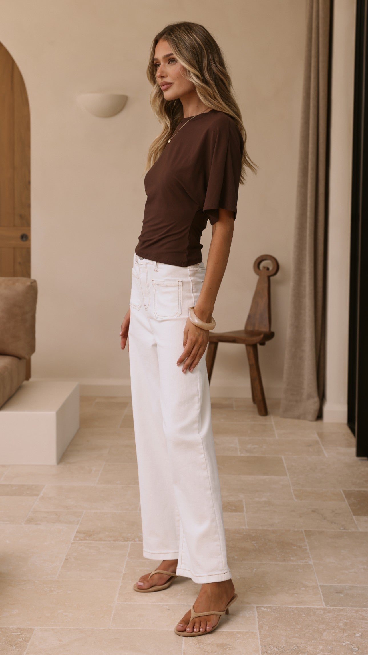 Macadrian Jeans - White Denim - Billy J