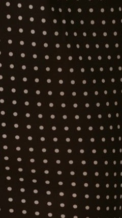 Onella Sheer Maxi Skirt - Black/White Spot - Billy J