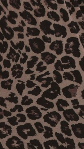 Onella Semi Sheer Maxi Skirt - Leopard Print - Billy J