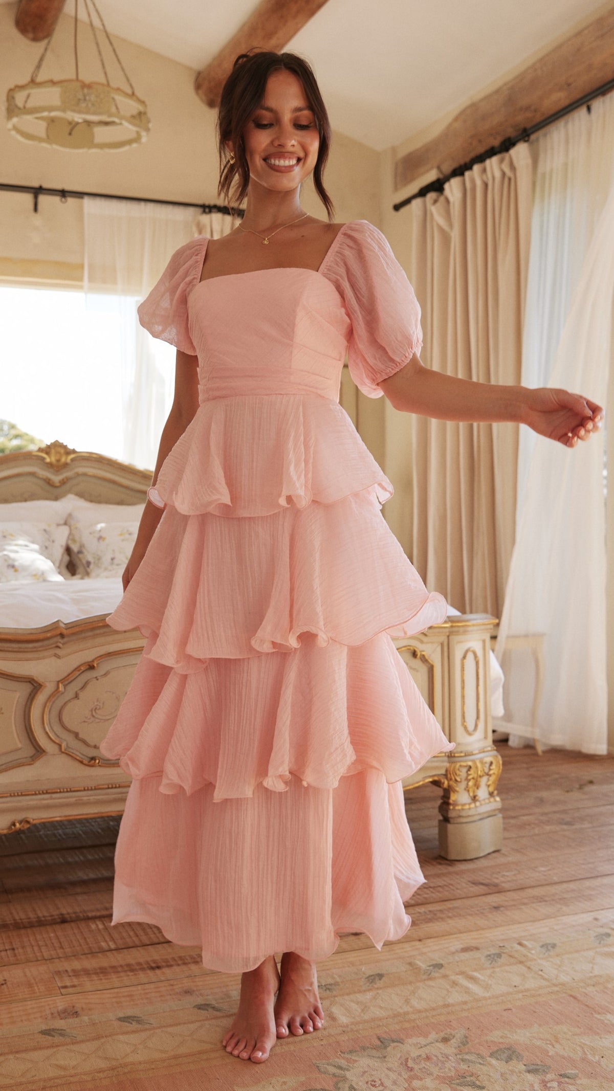 Lanelle Maxi Dress - Pink - Buy Women's Dresses - Billy J