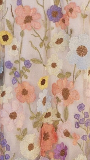 Naja Crop Top - Multi Floral - Billy J