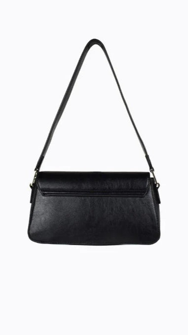 Jocelyn Shoulder Bag - Black PU - Billy J