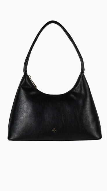 Sweetie Shoulder Bag - Black PU - Billy J