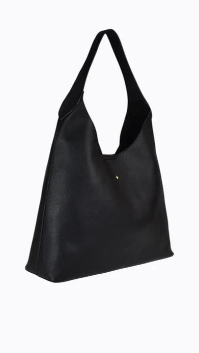 Duke Hobo Bag - Black PU - Billy J