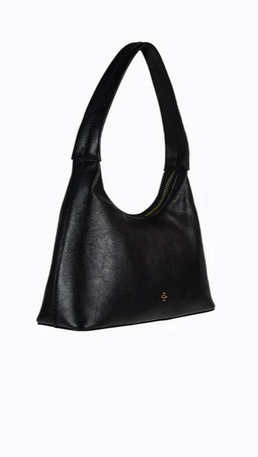 Sweetie Shoulder Bag - Black PU - Billy J