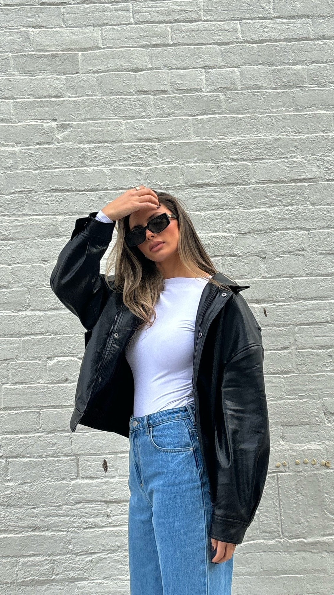 Kenny Bomber Jacket - Jet Black - Billy J