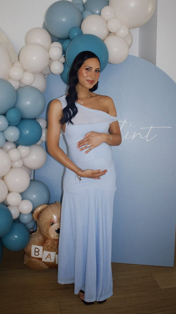 Malayah Maxi Dress - Blue - Billy J