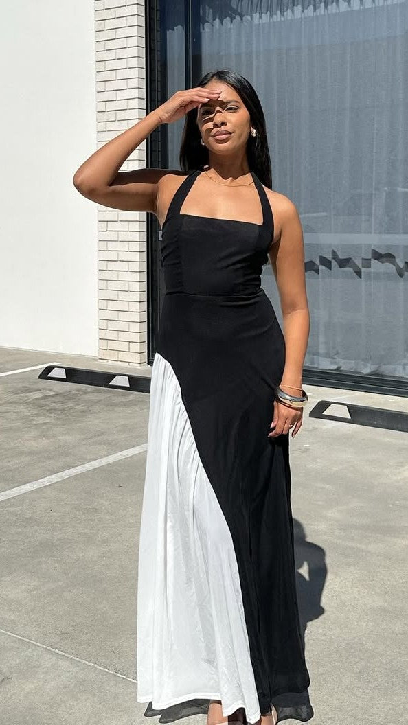 Cia Maxi Dress - Black/White - Buy Women's Dresses - Billy J Cia Maxi Dress - Black/White - Buy Women's Dresses - Billy J