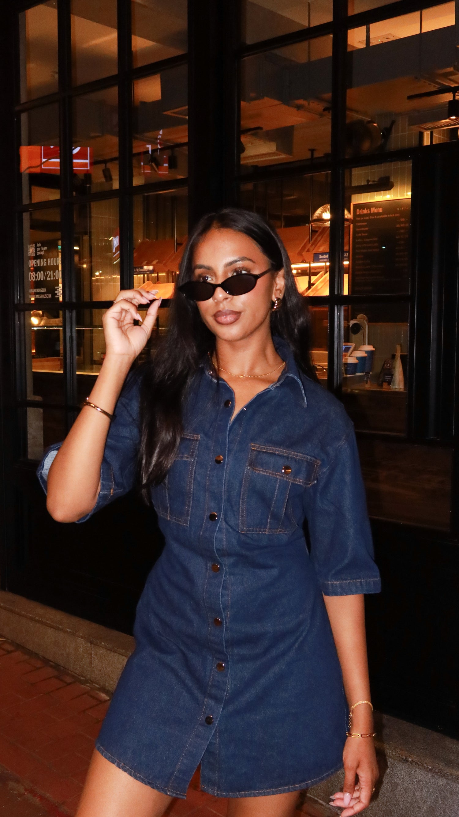 Raz Mini Dress - Dark Denim - Buy Women's Dresses