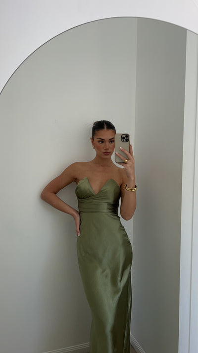 Load image into Gallery viewer, Valerie Maxi Dress - Olive

