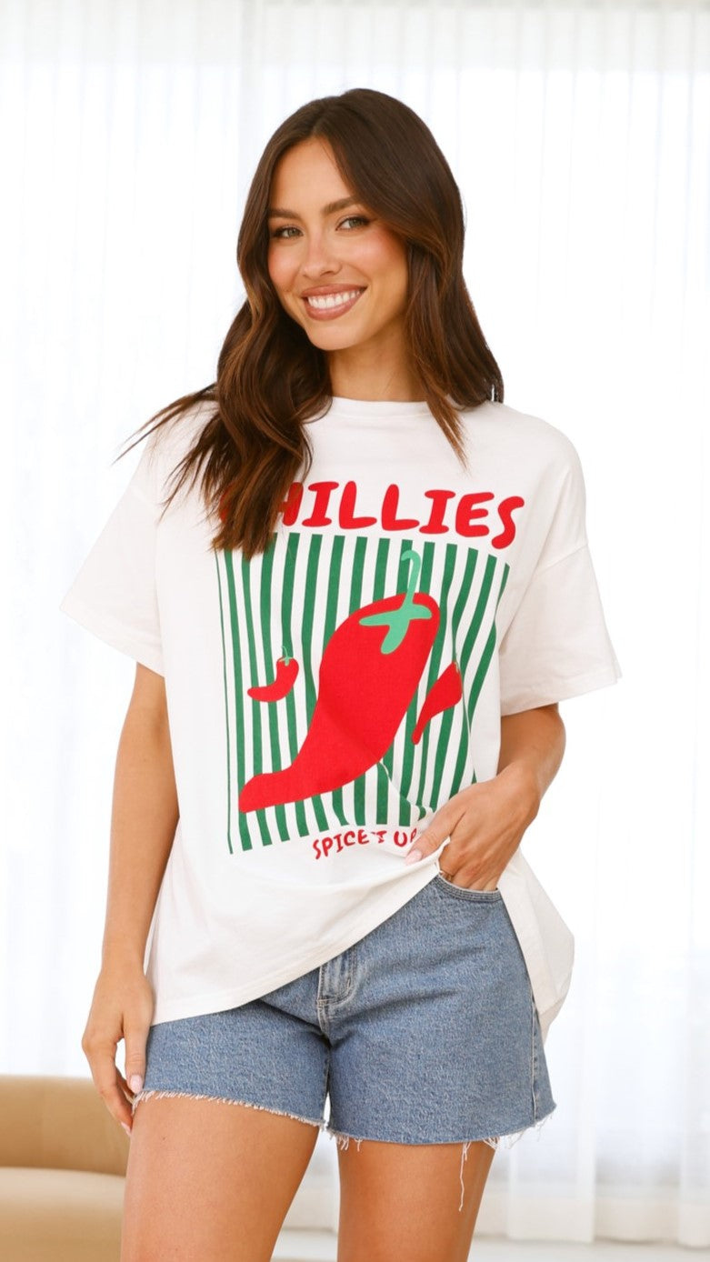 Spice It Up Tee - Chillies - Billy J