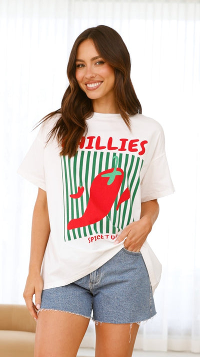 Load image into Gallery viewer, Spice It Up Tee - Chillies - Billy J
