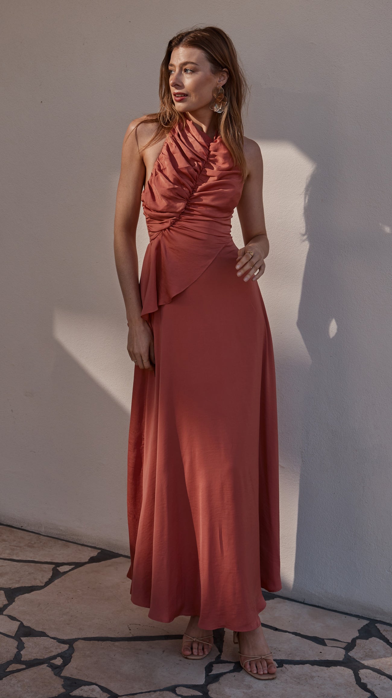Jas Maxi Dress - Berry - Billy J