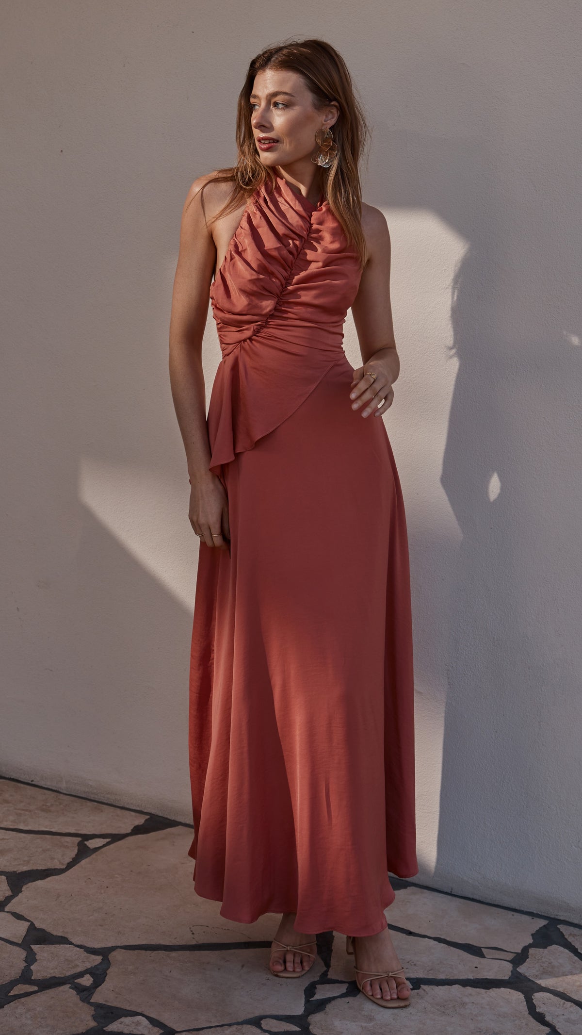 Jas Maxi Dress - Dusty Rose - Billy J