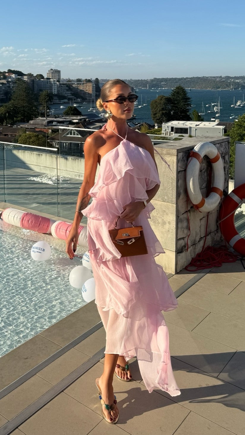 Soho Maxi Dress - Pink - Billy J