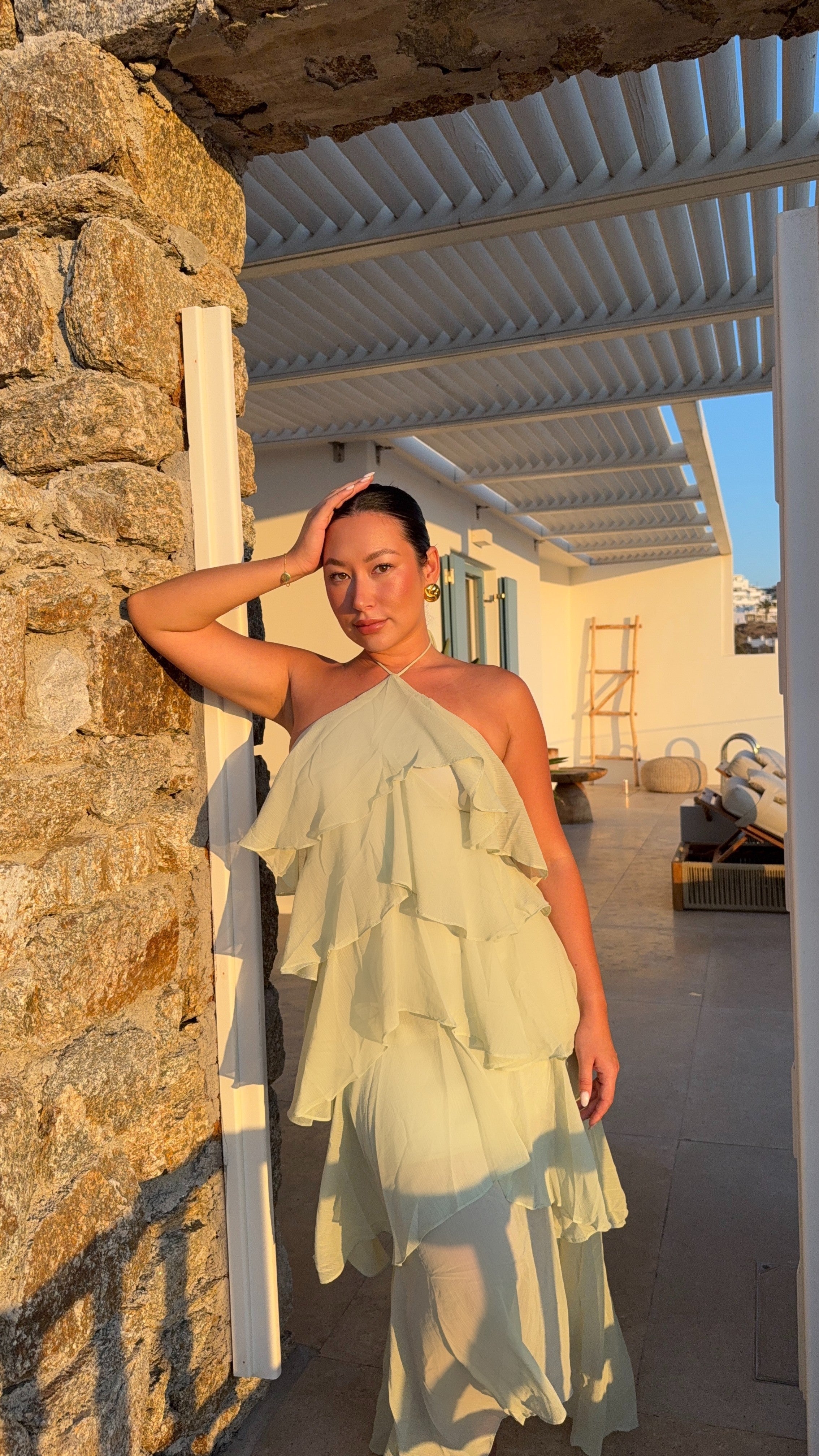 Soho Maxi Dress - Sage - Billy J