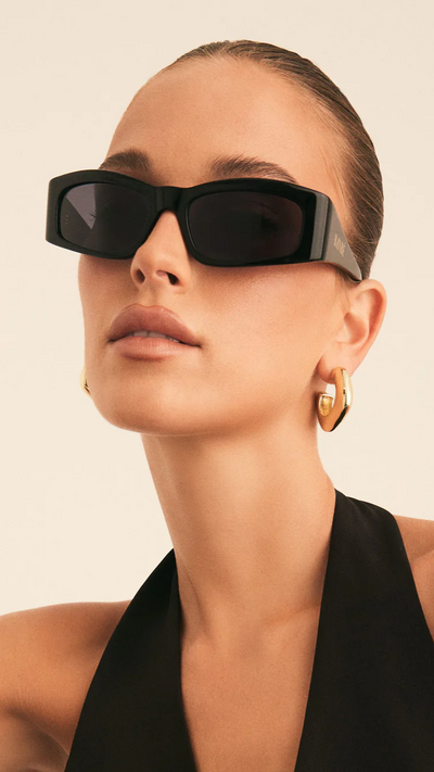 Load image into Gallery viewer, Camilla Sunglasses - Jet Black - Billy J
