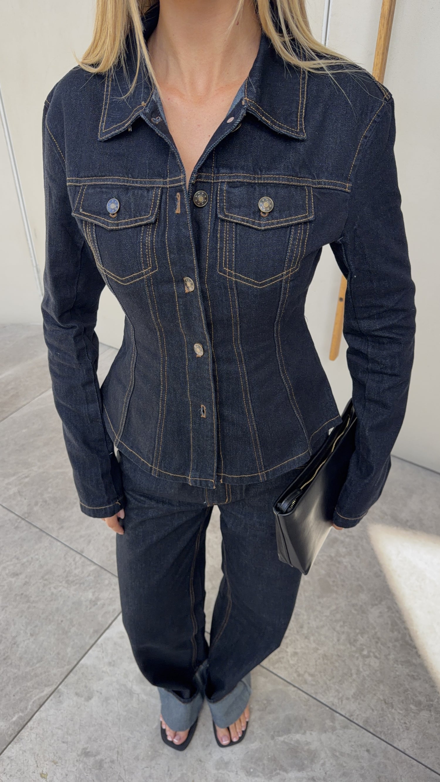 Rider Denim Jacket - Indigo - Billy J