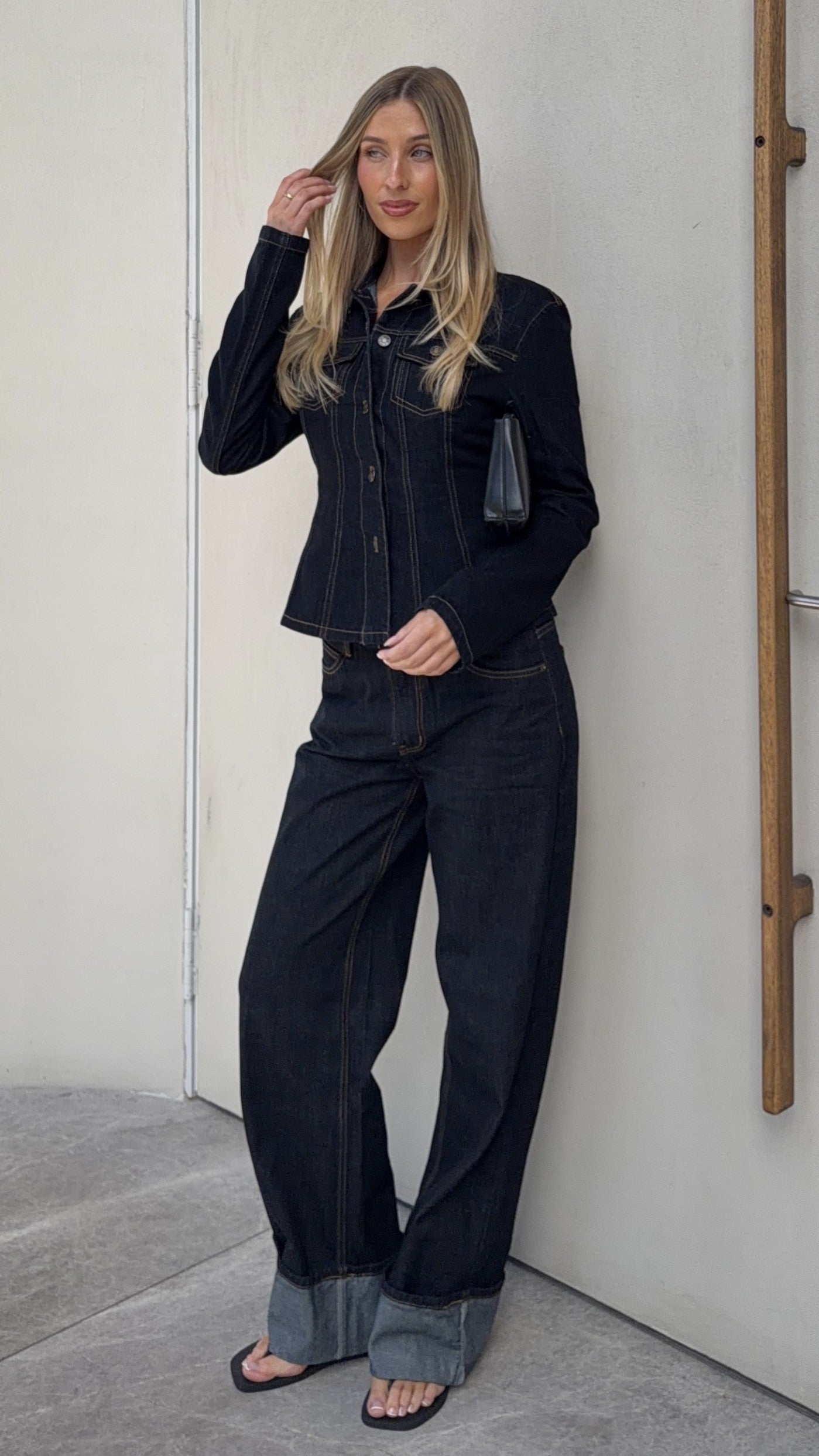 Rider Denim Jacket - Indigo - Billy J