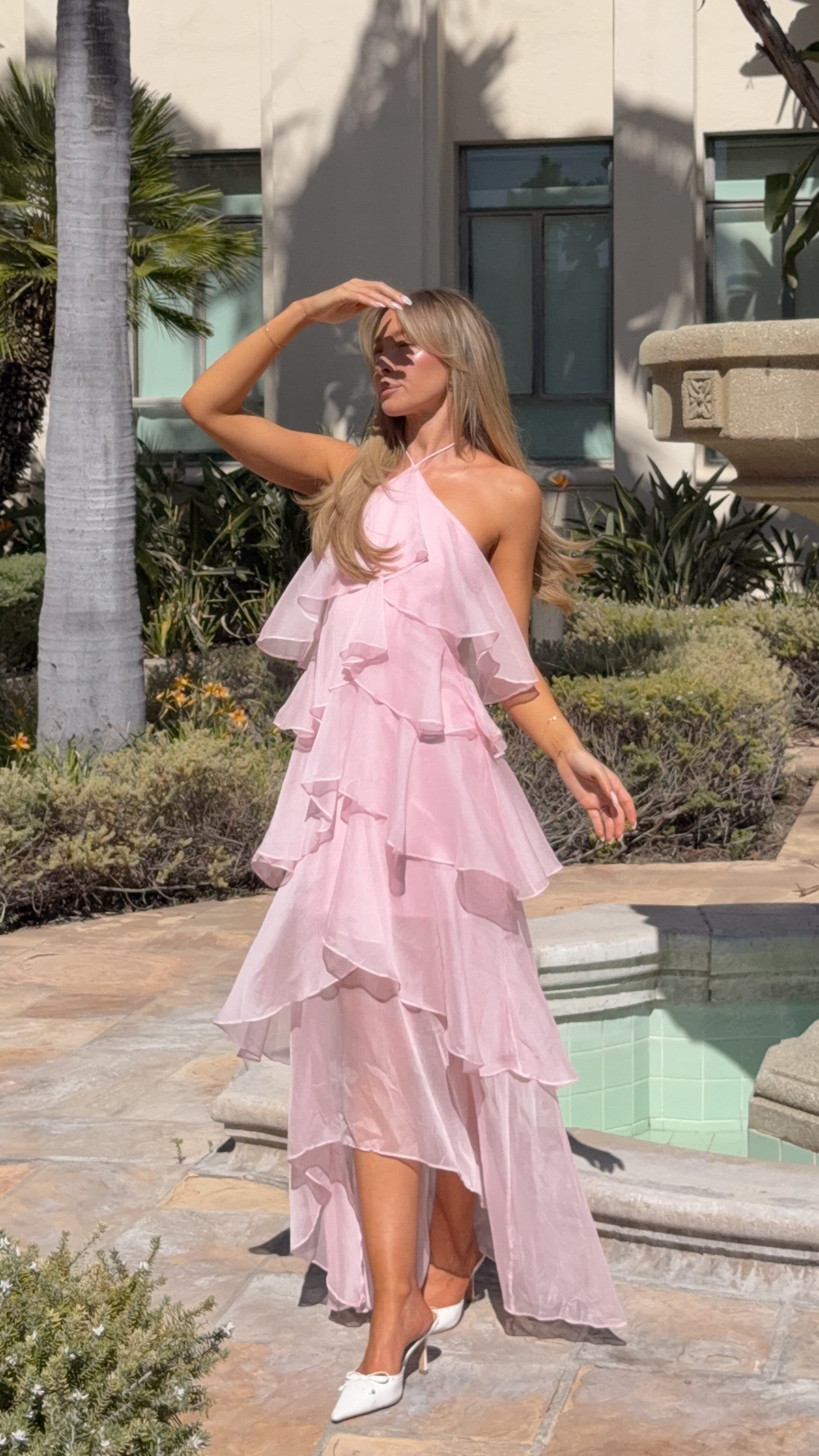 Soho Maxi Dress - Pink - Billy J
