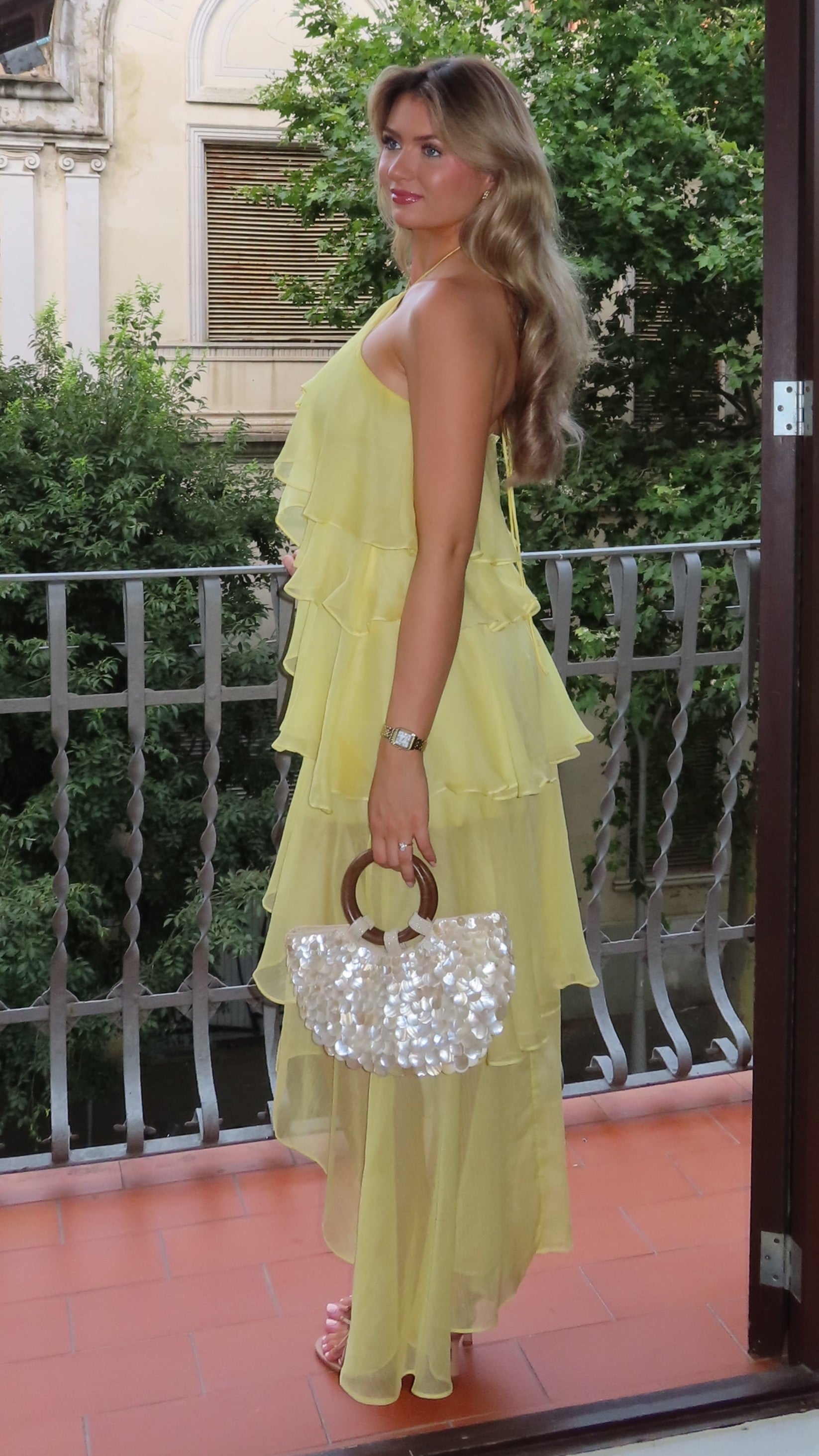 Soho Maxi Dress - Yellow - Billy J