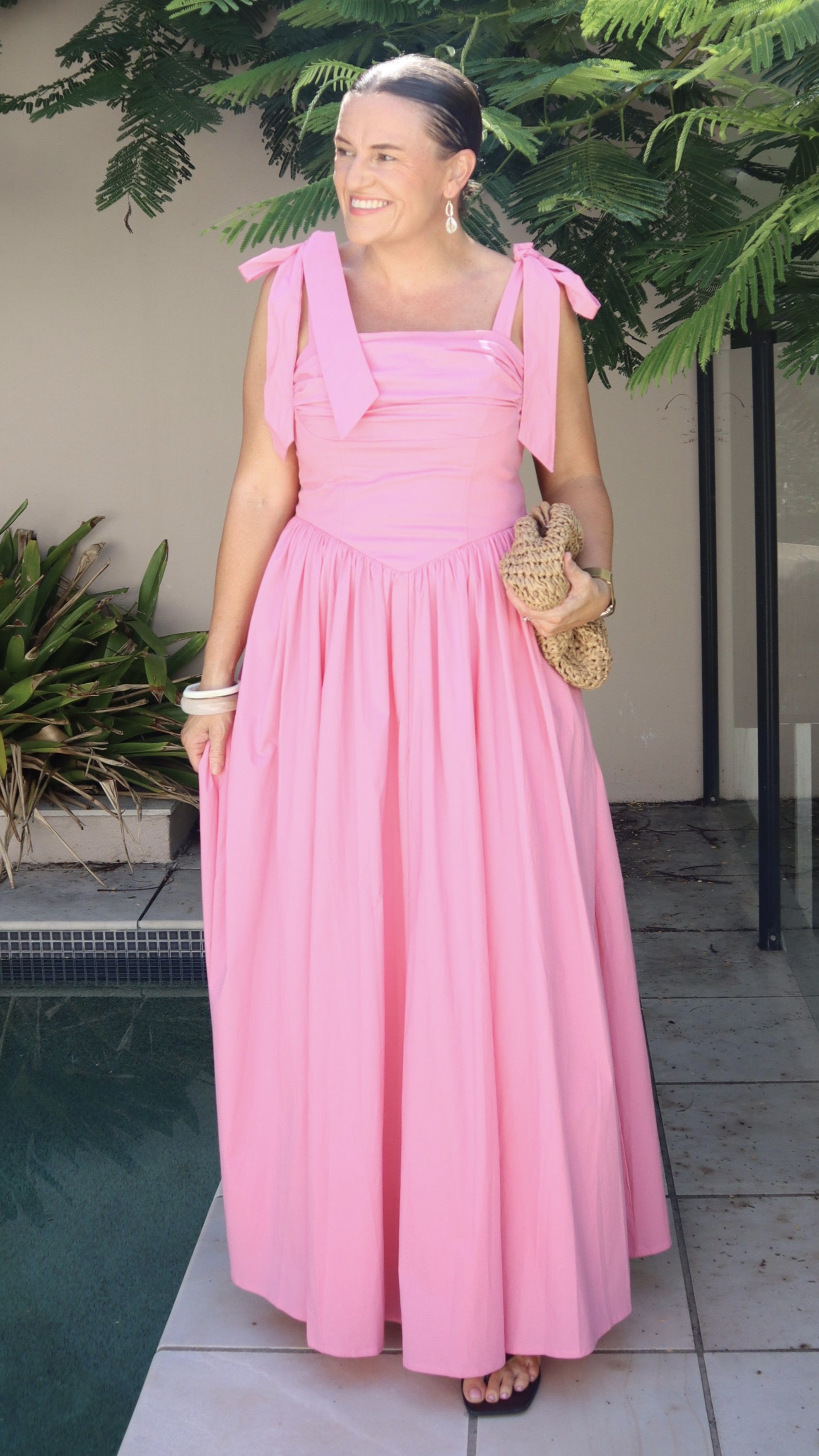Haisley Maxi Dress - Pink - Billy J